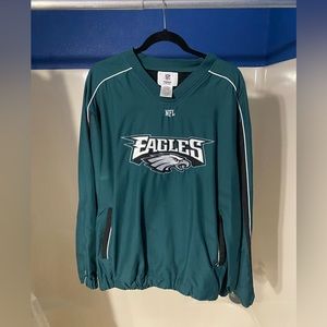 Philly Eagles Crewneck Windbreaker